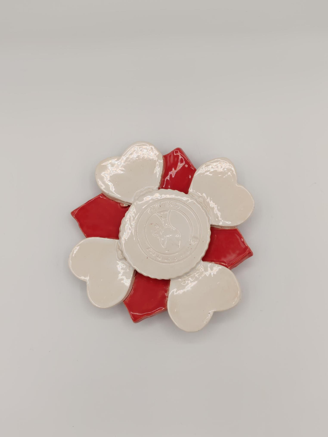 Photophore "Cœur de fleur"