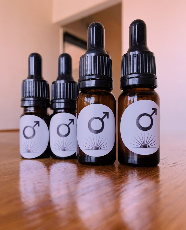 Серия "Изгряващ Марс в Козирог" - масло