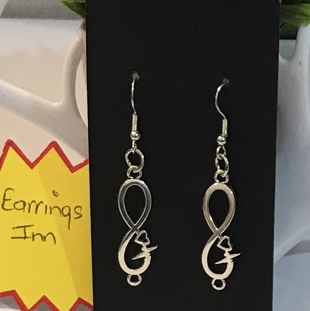 Silver -Dangling Earrings - SDE182