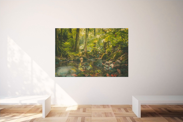 Tableau photo – Forêt tahitienne