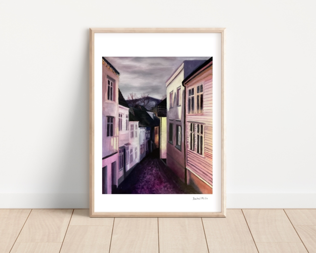 Signed A3 Print of The Gate