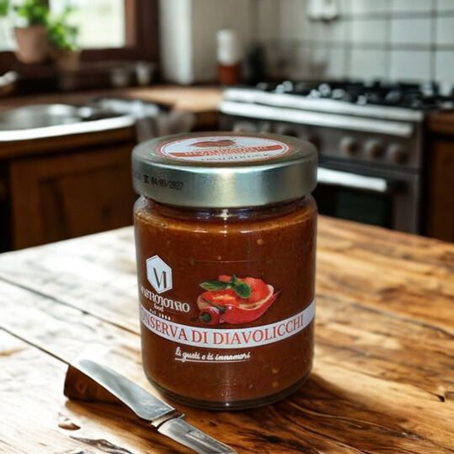 Conserva di diavolicchi - 280gr - Mastrototaro Food