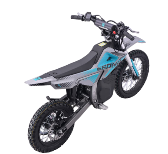 Dirt bike enfant électrique sedna attack 1200 Bleu