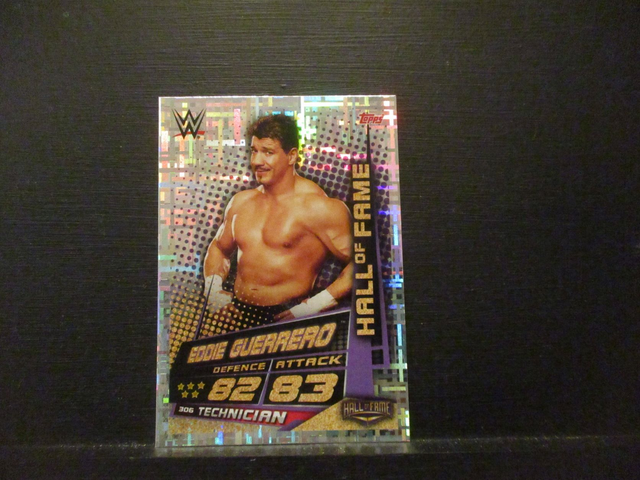 Eddie Guerrero - Hall Of Fame Slam Attax Universe Original Trading Card #306