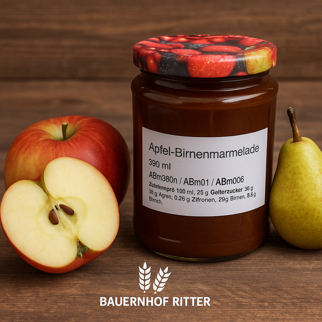 Apfel-Birnenmarmelade 390 ml