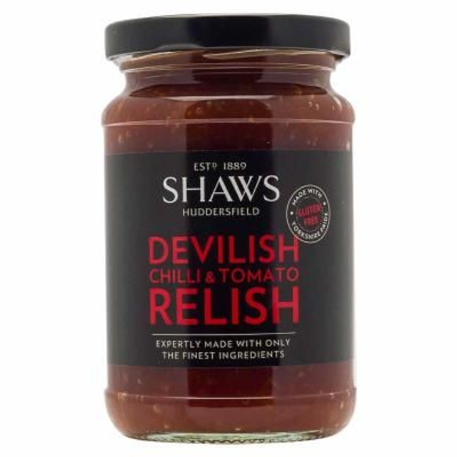 Shaws Devilish Tomato &amp; Chilli Relish 300g