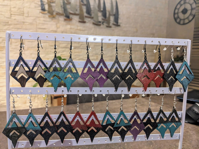 Boucle oreilles Triangle
