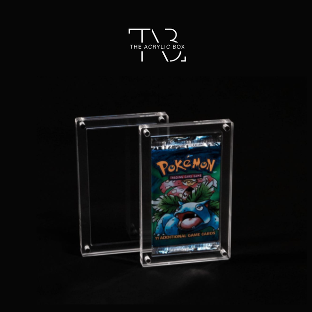 The Acrylic Box - Acrylic Booster Pack Case