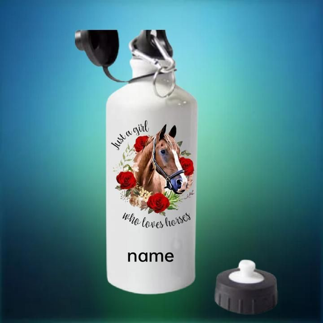 Beautiful Horse Water Bottle With Free Personalisation 