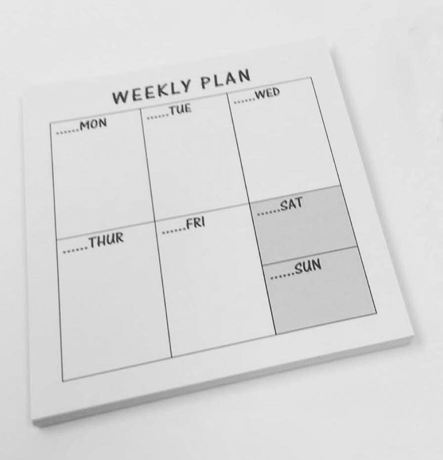 WEEKLY PLANNER