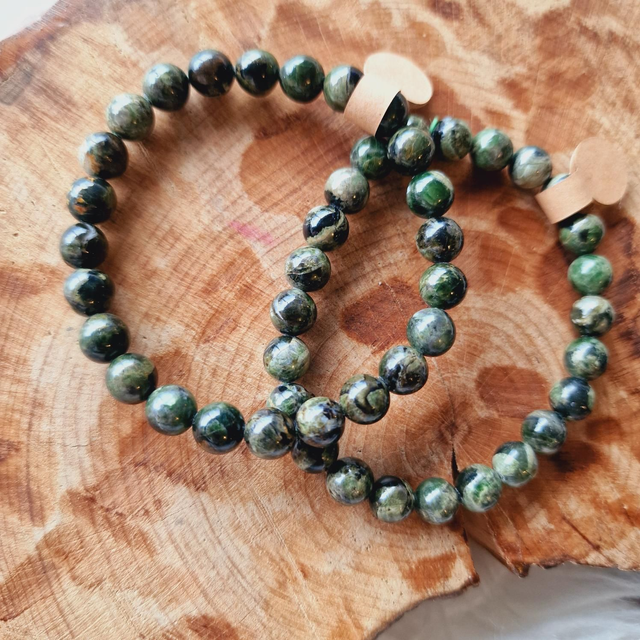 Diopside Beaded Bracelet 