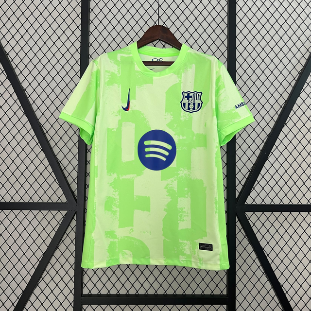 Camiseta 3ª Barcelona  LOGO SPOTIFY- Versión Fan - 24-25