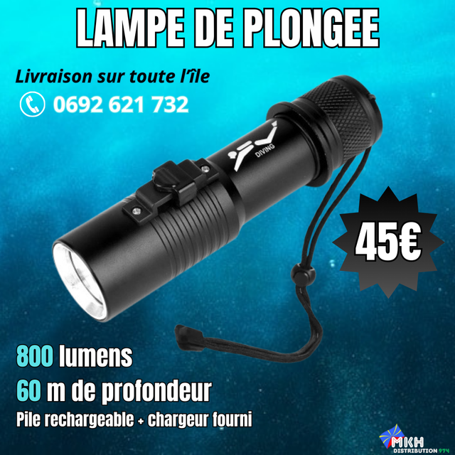 LAMPE DE PLONGEE