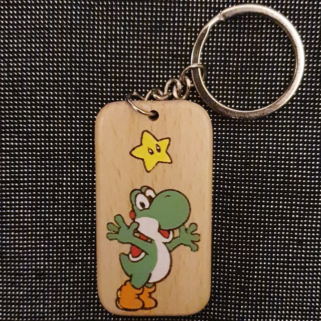 Porte-clef mario, dino