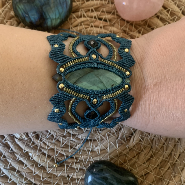 Manchette labradorite