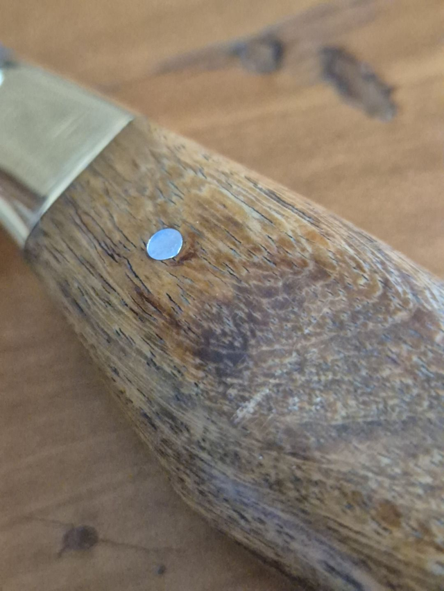 Faca Turca Patriarca Gaúcha Artesanal 11 Pol Inox Madeira