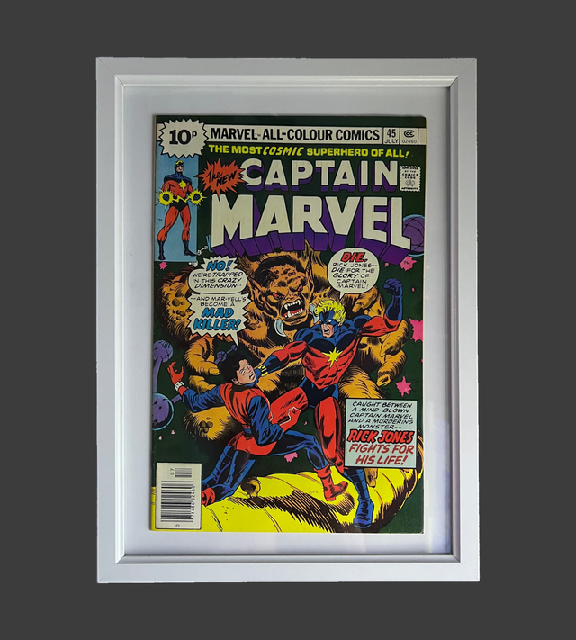 Bronze Age Comic, Framed