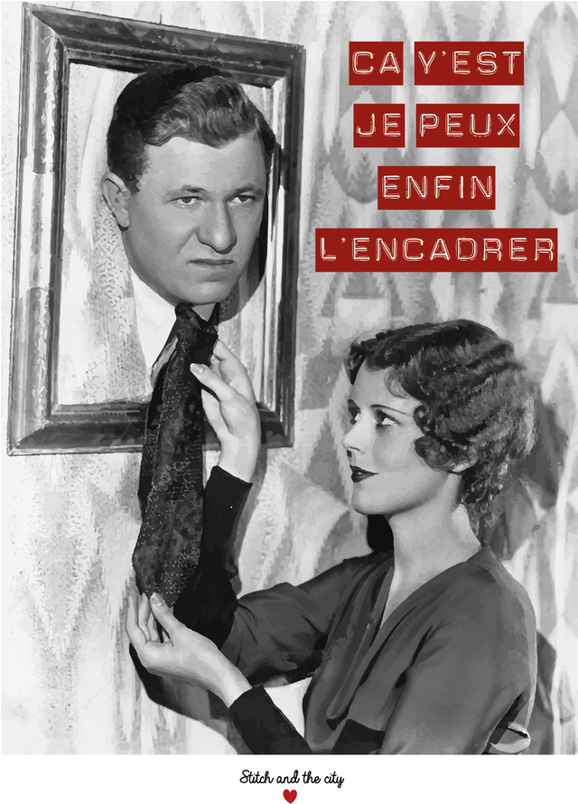 Carte Ça y&#039;est je peux enfin l&#039;encadrer