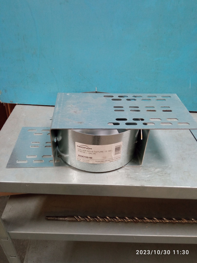 PTR30 - collier sous toiture PTR130 - 2DIVCTOS190 