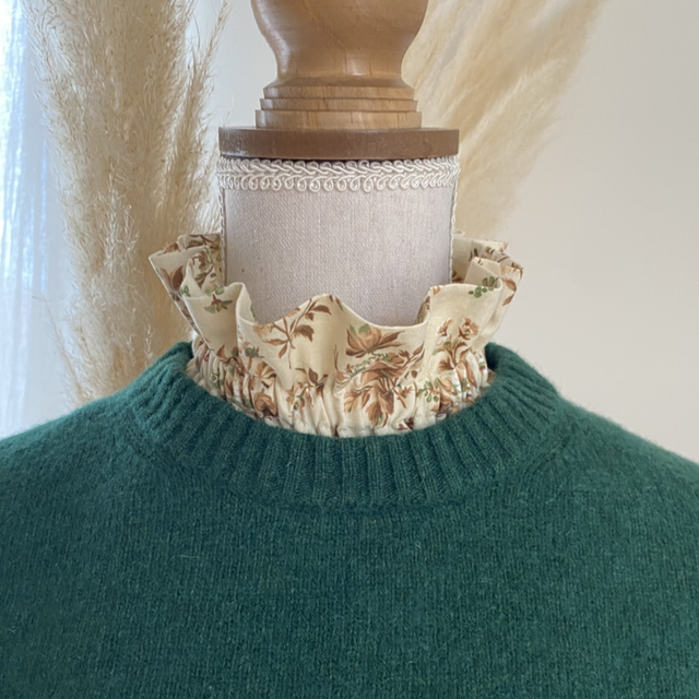 Prévent - Col victorien beige fait main