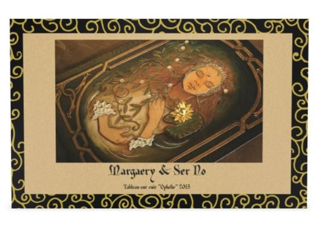 Carte postale Ophélie 2015