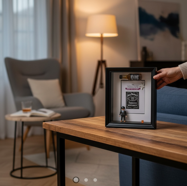 Cadre playmobil whisky 