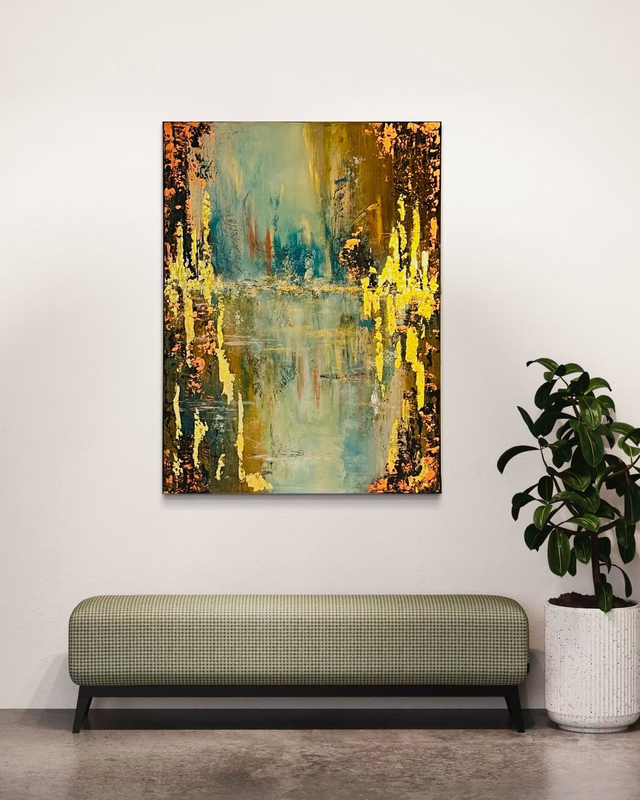 Vendu 🛑✋ Métamorphose - art abstrait contemporain