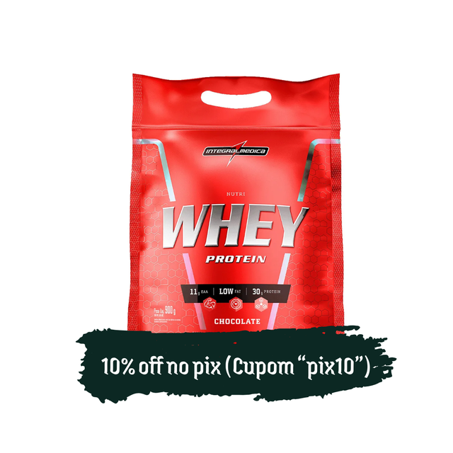 WHEY 100% 900G INTEGRAL MÉDICA