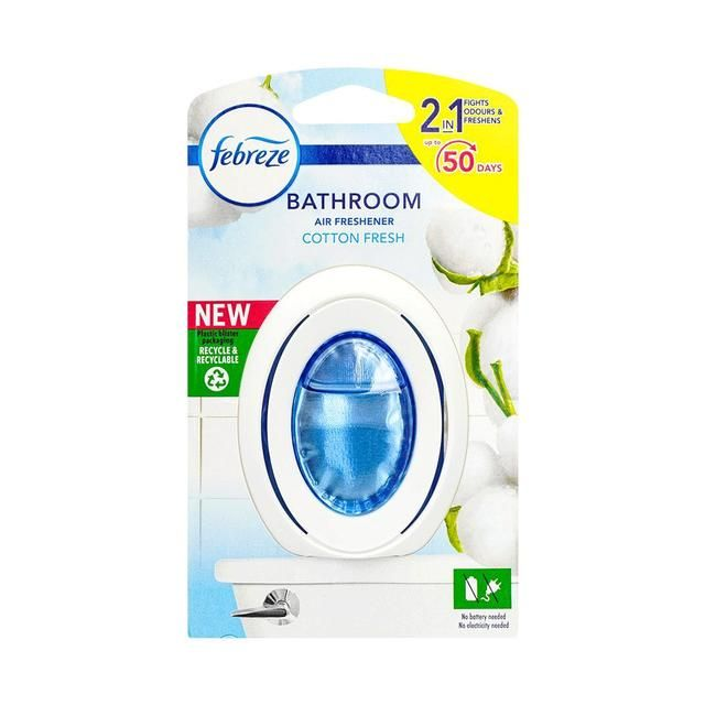 Febreze Bathroom Air Freshener 7.5ml Cotton Fresh