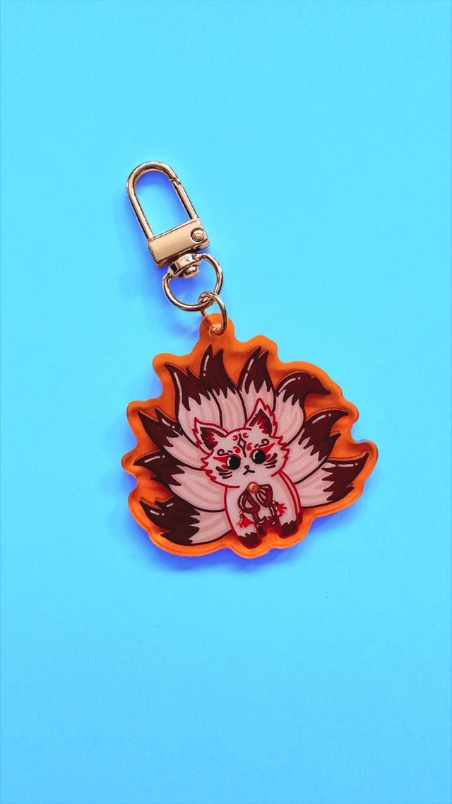 Kitsune - porte-clés