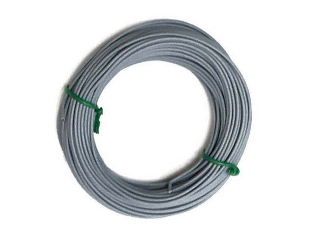 câble souple gris 0,14mm² 10ml Herkat 3618