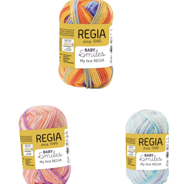 Regia Baby Smileys sockenwolle
