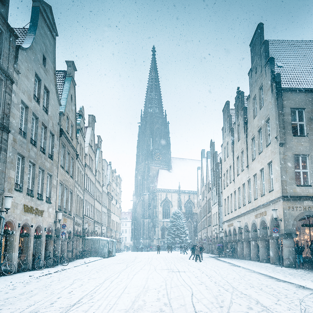 Prinzipalmarkt im Winter