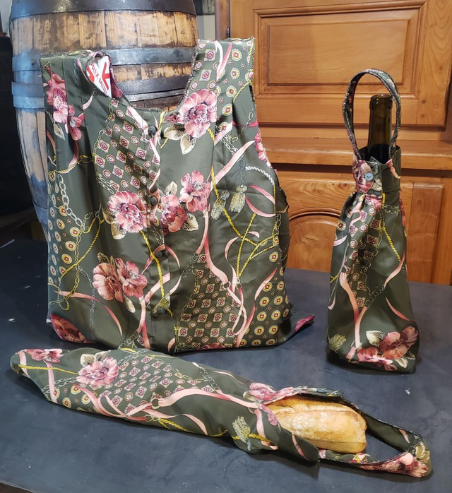 Sac bouteille / baguette / fourre tout 