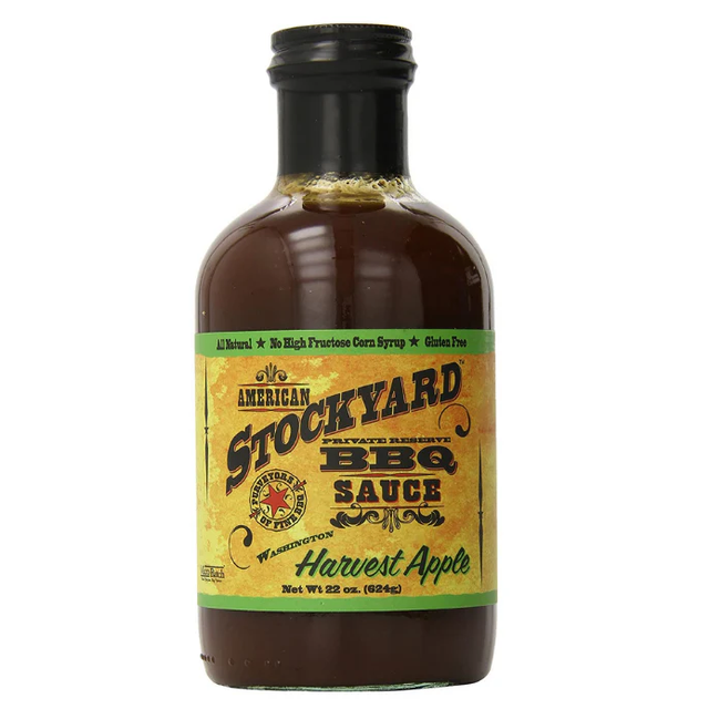 American Stockyard Harvest Apple BBQ Sauce 624g 