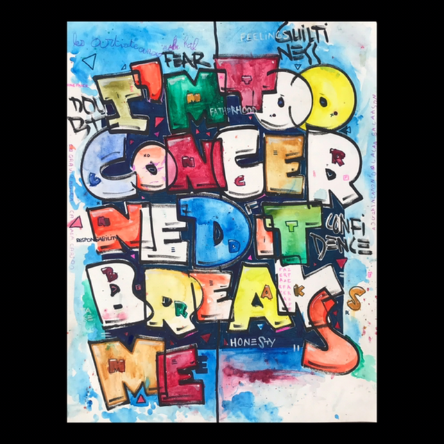 I’m too concerned, it breaks me - nc / nc