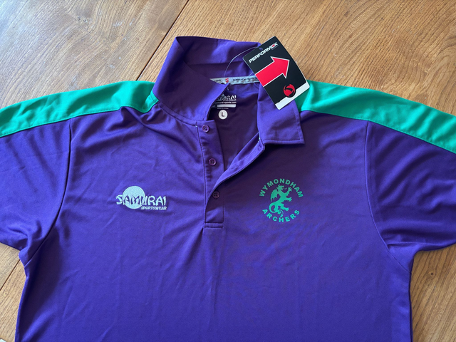 Old Design Wymondham Archers Shirt (Large) Only 1