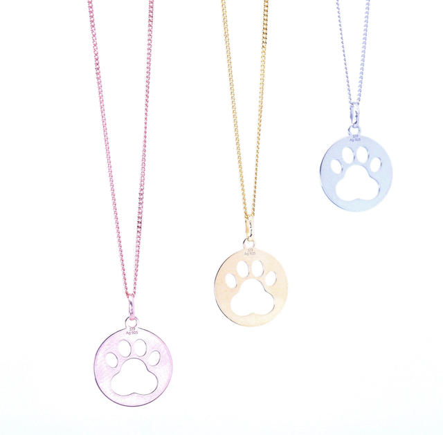 Halskette Pfote