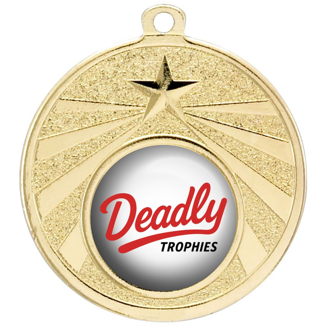 Gold Star Medal 50mm