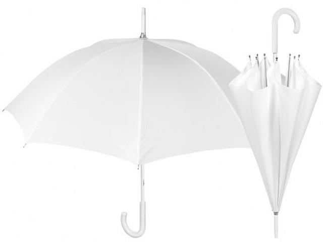 Regenschirm weiss