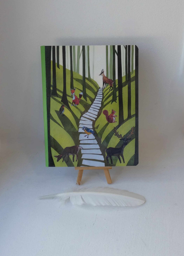 Joli carnet pour dessiner en compagnie des animaux