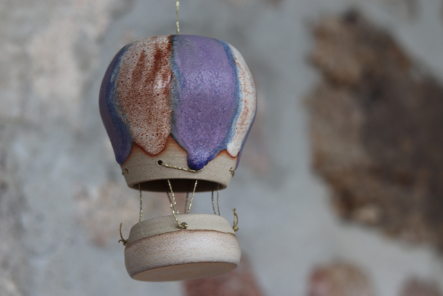 Montgolfière duo couleurs