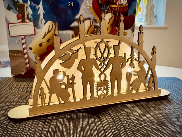 Christmas Arch with lights