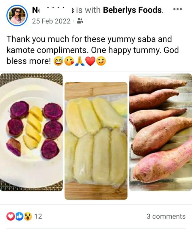 From Customer Ate Nora- Scotland