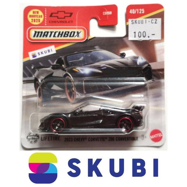 2023 Chevy Corvette Z06 Convertible Chevrolet - Matchbox 40/125