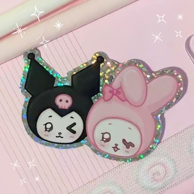 Kuromi and My Melody Sticker