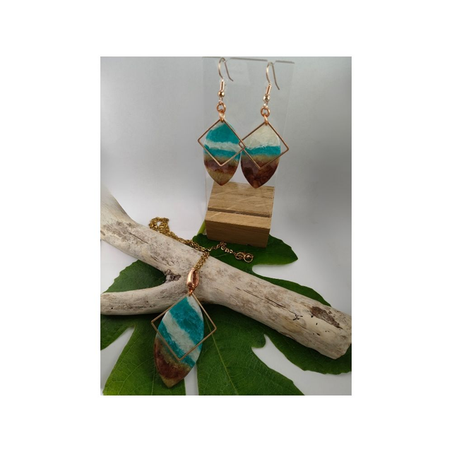 Collection terre mer losange 