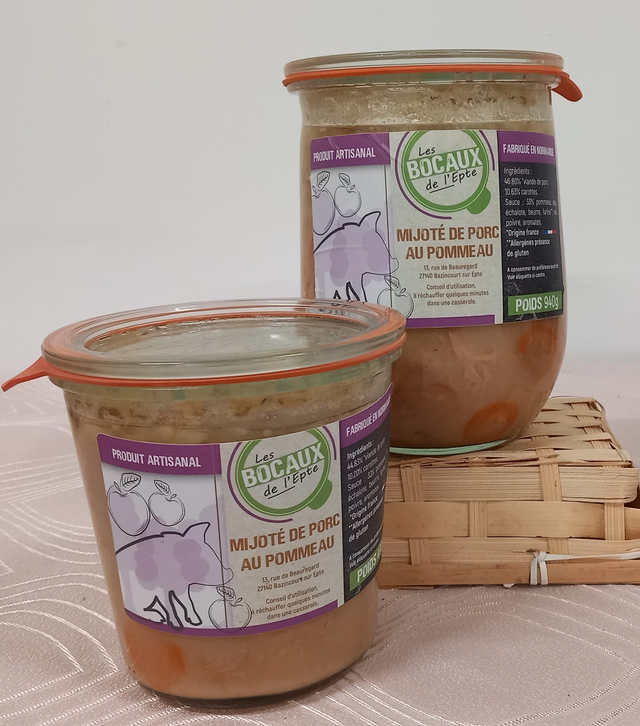 Mijoté de porc au pommeau