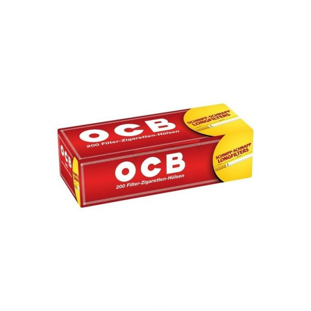TUBOS OCB ROJO 200 TUBOS
