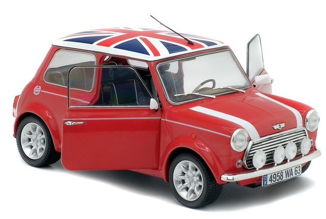 Mini Cooper "Union Jack"  Solido 1:18